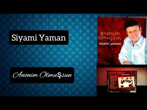 01 Anonim Olmuşsun- Siyami Yaman