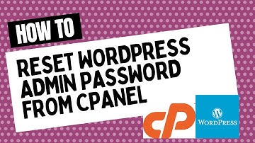 How to reset Wordpress admin password