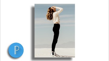 3D Shadow photo Editing | Shadow behind the image | PixelLab Tutorial