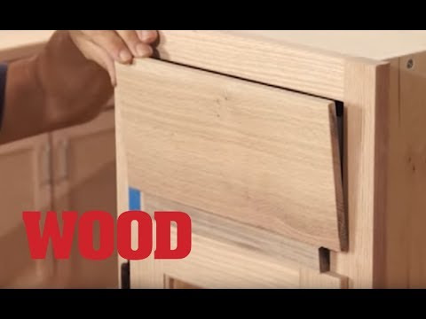 How To Make And Install Partial Overlay Cabinet Doors Wood