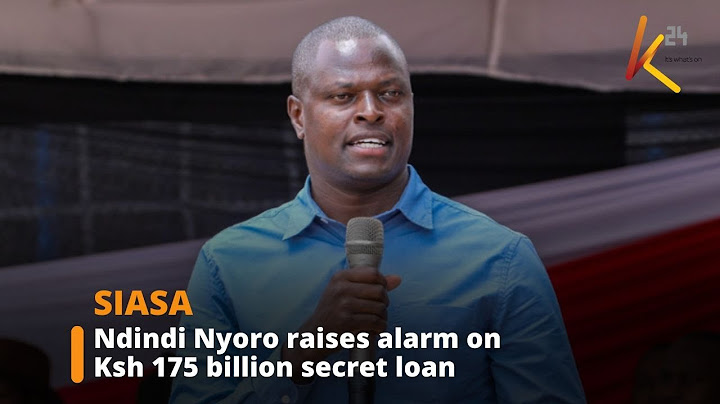 Ndindi Nyoro faults cabinet secretaries over fuel price confusion, flags undocumented Ksh 175B loan