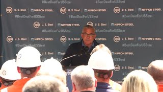 Scott Buckiso (U. S. Steel SVP) - Sept. 4, 2024 rally event, clip 2