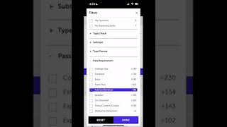 RSAC 2023 Mobile Experience – Agenda: How to Filter and Sort