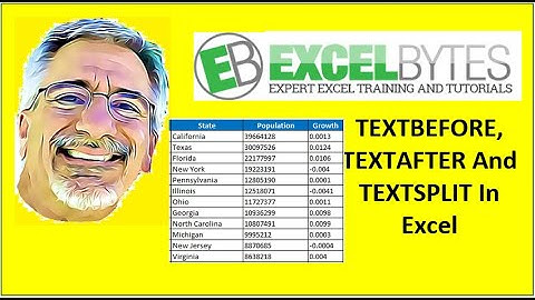 TEXTBEFORE, TEXTAFTER And TEXTSPLIT In Excel