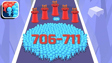 Count Masters - All Levels Gameplay ios (Level 706-711)