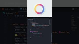 Neumorphism Loading CSS 🧿 #shorts #css #coding #programming