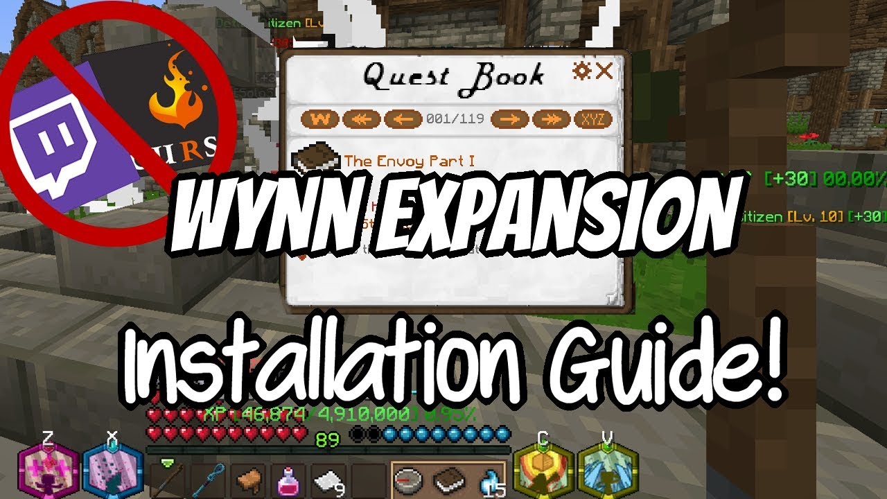 Wynncraft Expansion Mod Install Guide No Curse Needed Optifine Youtube