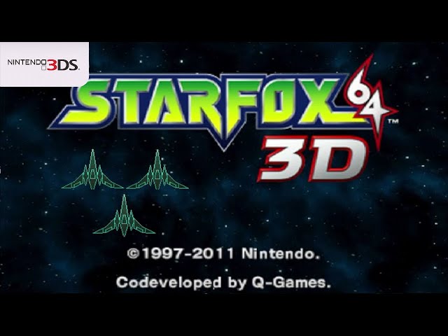 Star Fox 64 3D, Nintendo 3DS games, Games