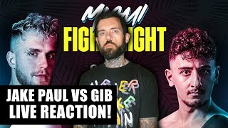 Adam22 reacting to Jake Paul vs Gib Live!!!!