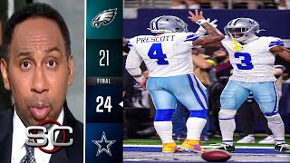Espn Reacts Dallas Stuns Philly 24-21 Dak Breaks Romos Record And Ignites A Cowboys Resurgence