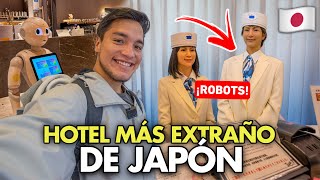 Así es el PRIMER HOTEL atendido por ROBOTS del MUNDO en JAPÓN 🇯🇵🤖