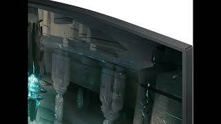 Samsung 32" Odyssey QHD G65B Curved Gaming Monitor, 240Hz, 1ms (GTG), HDR 600