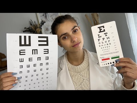 [ASMR RP] OPHTALMOLOGUE | CONTRÔLE DE VOTRE VUE | TESTS