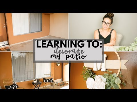 Learning To Decorate My Patio Diy Small Apartment Balcony Diy Small Apartment Balcony