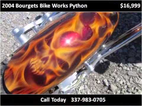 2004 Bourgets Bike Works Python Used Cars Lafayette LA