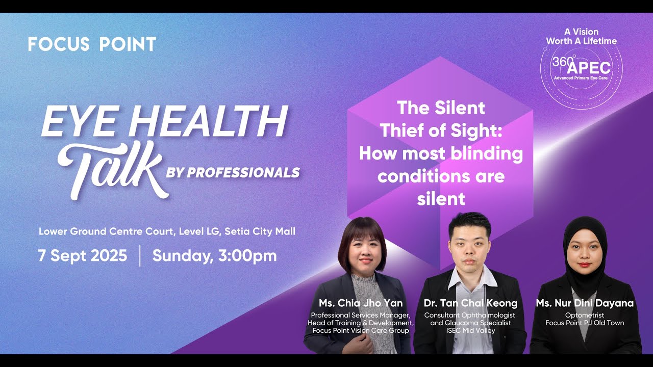 The Silent Thief of Sight: How most blinding conditions are silent