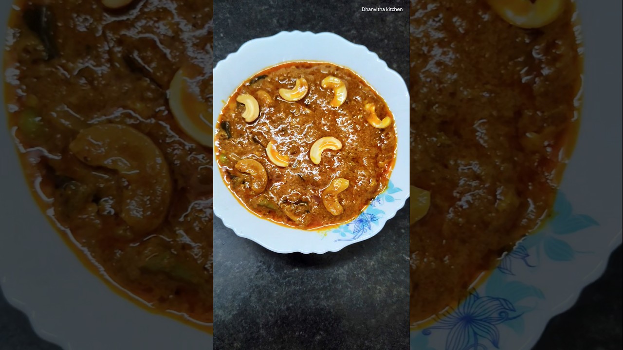 Delicious Cashew Tomato Curry 