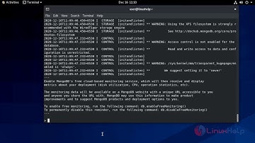 How to install and configure MongoDB on CentOS 8.1