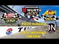 NASCAR TEXAS Paint Scheme &amp; Race Weekend Preview. Nascar Cup Series, Xfinity Series, Craftsman Truck