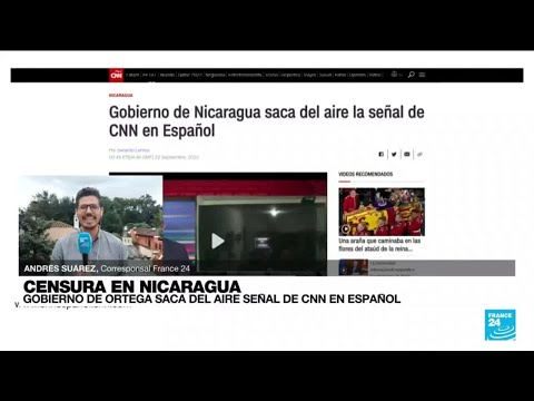 Informe desde Antigua: Gobierno de Nicaragua saca del aire la señal de CNN en Español