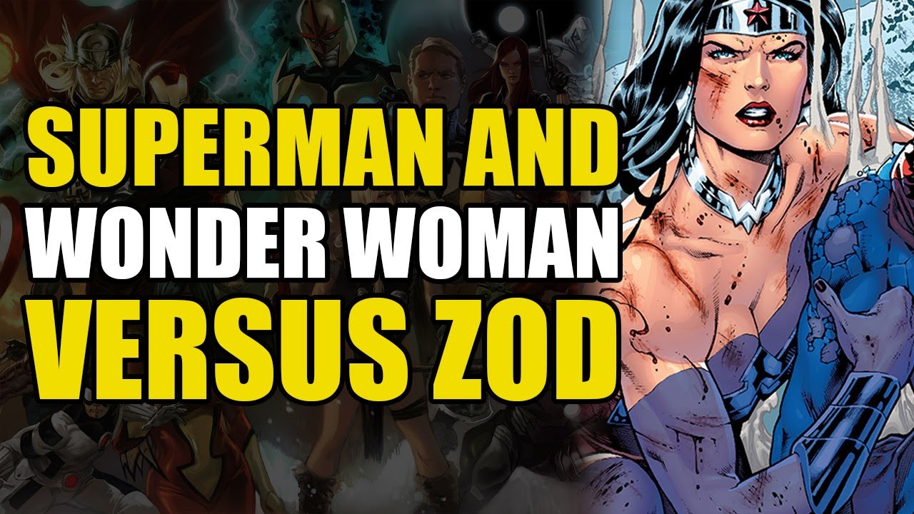 Superman Wonder Woman Vs General Zod New 52 Supermanwonder Woman Vol 1 Power Couple - 