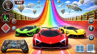 Insane Car Stunt on Deadly Sky Ramp 🔥 | GT Car Stunt Master 3D | Android Gameplay screenshot 3