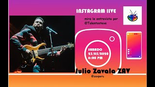 ZAV / instagram live - entrevista primera parte