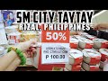 [4K] SM CITY TAYTAY RIZAL PHILIPPINES 3-DAY SALE Walking Tour! Plus Inside SM Dept. Store!