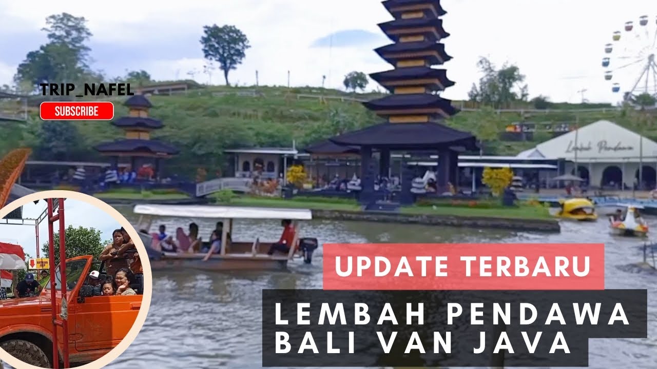 Wisata Lembah Pendawa Bali Van Java di Pandaan Pasuruan Jawa Timur yang ...
