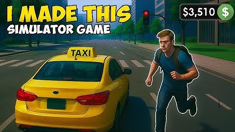 I Made a FULL 3D Open World Car Simulator Game — No Experience!