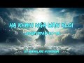 Ha Khmih Nga Wan Kloi Official Lyrics Video Khasi Gospel Song