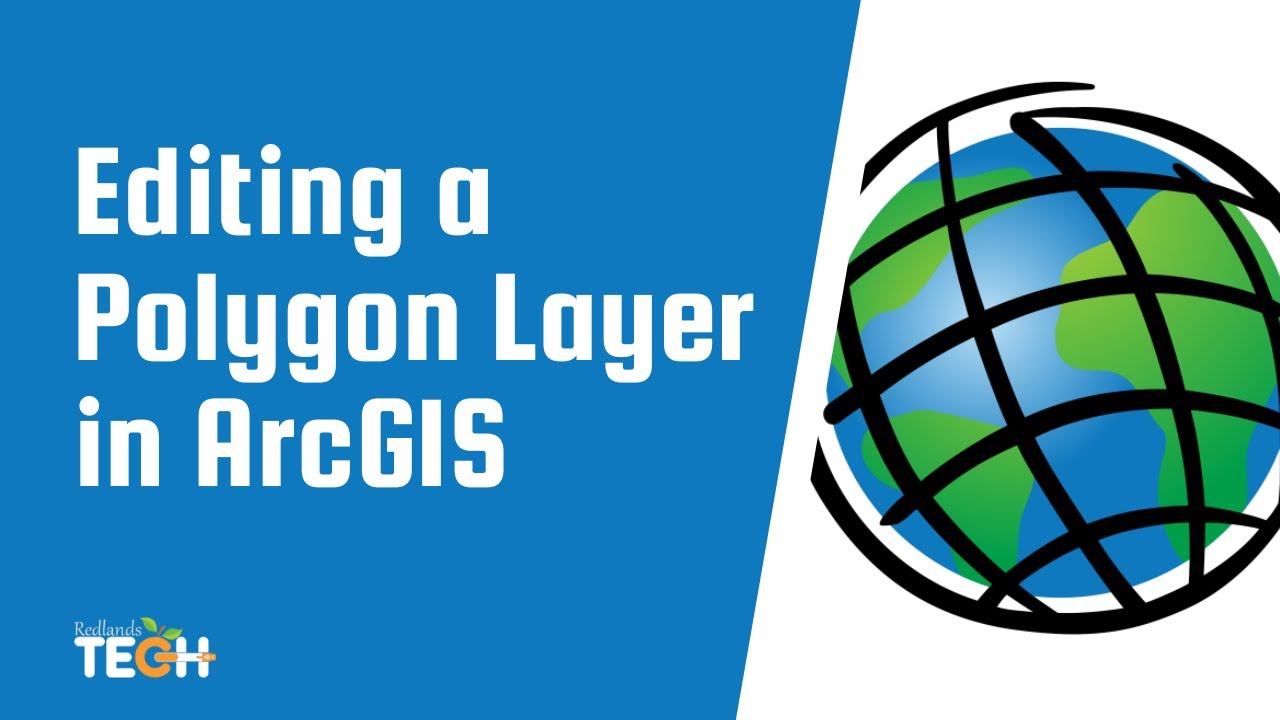 Editing a Polygon Layer in ArcGIS - YouTube