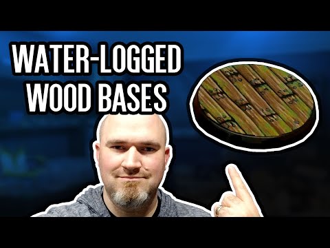 Water-logged Wood Bases - Just Paint the Base | Warhammer Basing Tutorial