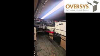VIDEO OVERSYS U78020926 EMBA 245 QS 4 COLOR FLEXO FOLDER GLUER