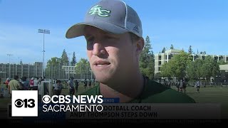 Sac State football coach resigns @cbssacramento
