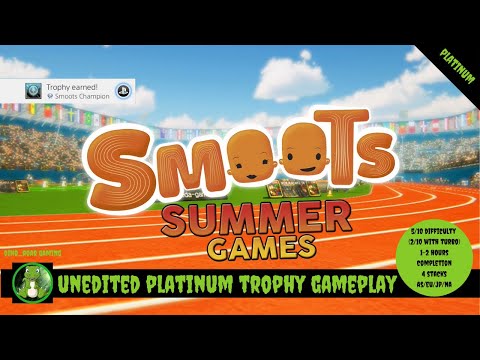 Smoots Summer Games - Full #PS4 Platinum Trophy Gameplay