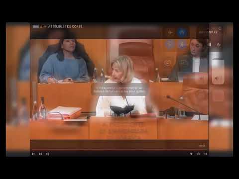 Image du reportage XL QO024 : fièvre catharrale ovine et frelon asiatique en Corse (Groupe "Un Soffiu Novu" à l'Assemblée de Corse)