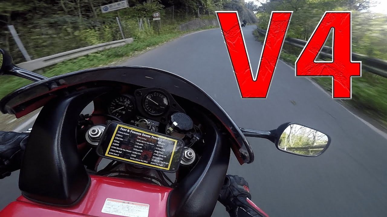 HONDAのしびれるV4サウンド！！【RVF400】