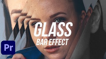 How To Create Glass Bar Effect In Premiere Pro - Premiere Pro Tutorial