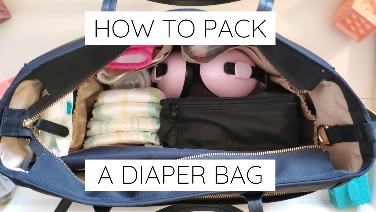 How To Pack A Diaper Bag | Shackeria