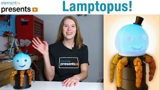 Lamptopus: The Spinning LED Desk Lamp!
