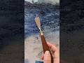 Paint the beach with me | Acrylic Art #shorts #acrylicpainting
