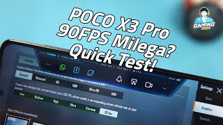 POCO X3 Pro PUBG Mobile 90 FPS Test - Does it work? Should you try? | Gaming Josh