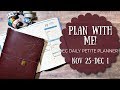 PLAN WITH ME | November 25 - December 1 | Erin Condren Daily Petite Planner