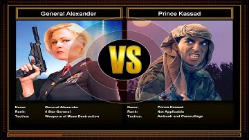 Shockwave Challenge Mode: General Alexander vs Prince Kassad