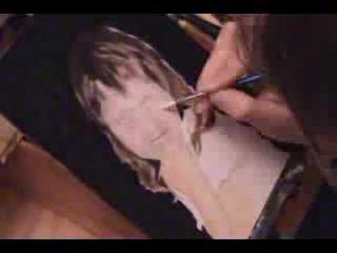 Heather Paints Melissa (Time laps)
