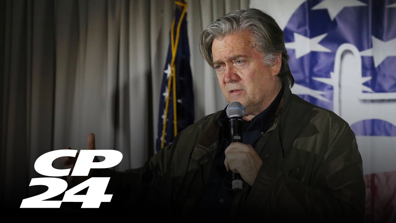 Jury selection for Steve Bannon trial begins today - YouTube