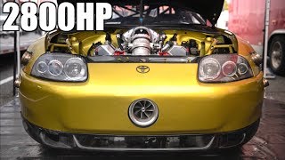 2800HP Supra 232MPH in 6 Seconds - Japanese Muscle Hemi Swap “Wasabi\\