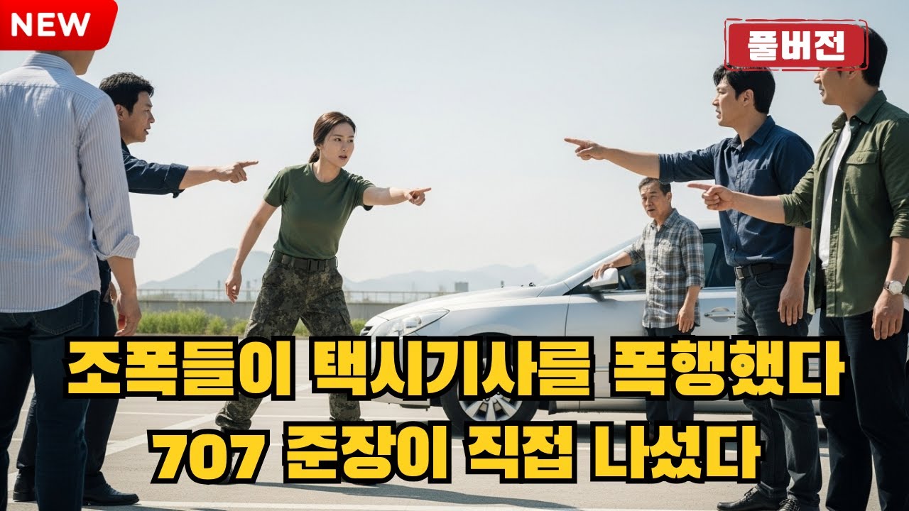 [실화] 조폭들이 병사 출신 택시기사를 폭행하자… 여군 707 준장이 그 차를 세웠다[오디오북] [반전사연] [감동사연]