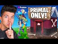 SNEAKING into My Wife's PRIMAL ONLY Tournament! - Fortnite
